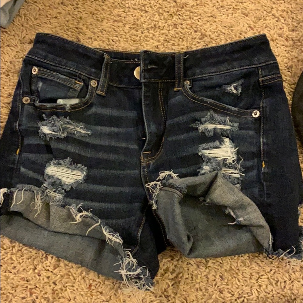 jean shorts from American eagle